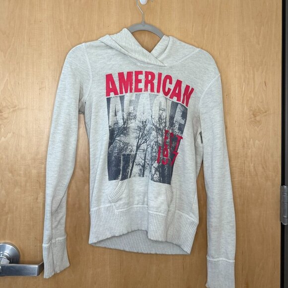 American Eagle Outfitters Tops - American Eagle Sweatshirt Vintage Y2K Ash Women Small